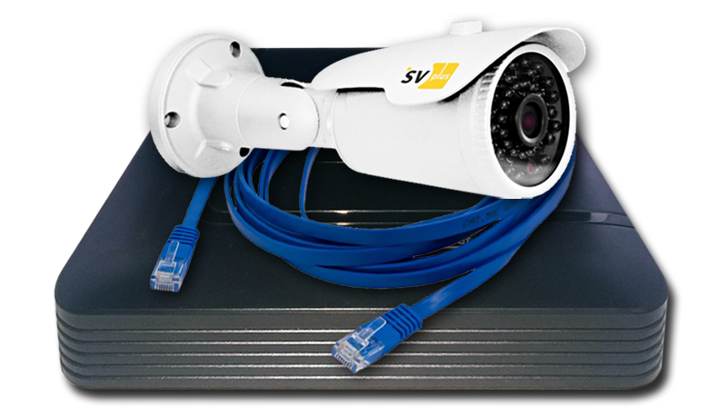 IP-комплект системы видеонаблюдения SVIP-Kit101Poe 
